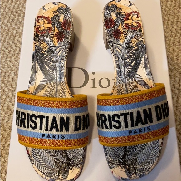 Dior Dway Heeled Slide - Picture 5 of 6